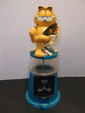 Vintage GARFIELD GUMBALL MACHINE Movie Director Chair Cast Metal Base for sale  Shipping to South Africa