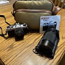Cámara fotográfica Pentax K1000 35 mm SLR con lente de 50 mm + bolsa de viaje + manual segunda mano  Embacar hacia Argentina