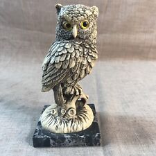 Vintage A. Santini Classic Owl Figure Made in Italy for sale  Hebron