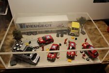 Coffret Diorama assistance rallye Peugeot 205 GTI Camion remorques rallye  1/43 d'occasion  Expédié en Belgium