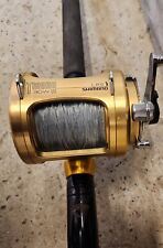 Shimano Tiagra 30W LRS Fishing Reel Two Speed/ With Haskell Rod 30-50 for sale  Shipping to South Africa
