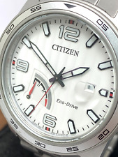 Relógio Citizen masculino Eco-Drive AW7031-54A solar 42mm mostrador prateado aço inoxidável comprar usado  Enviando para Brazil