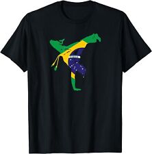 Usado, NOVO LIMITADO Bandeira do Brasil Design de Capoeira Melhor Ideia de Presente Camiseta P-3XL comprar usado  Enviando para Brazil