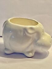 Hippo ceramic white for sale  Western Springs