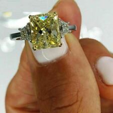 3.40ct canary yellow for sale  FELTHAM