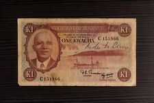 Kwacha 1964 banconota usato  Roma