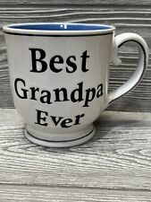 La mejor taza de café de cerámica para abuelo del mundo regalo para él 4,5"" resistente segunda mano  Embacar hacia Mexico