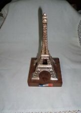 Eiffelturm holzsockel souvenir gebraucht kaufen  Hohenroda