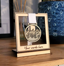 Personalised medal holder for sale  Shipping to Ireland