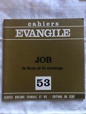Cahiers evangile job d'occasion  Marseille IV