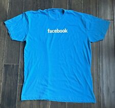 Camiseta vintage de Facebook talla grande puntada única promoción en redes sociales segunda mano  Embacar hacia Mexico