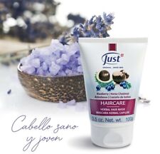 Máscara de hierbas para el cuidado del cabello Swiss Just máscara de hierbas capilar arándano castaño sílice segunda mano  Embacar hacia Argentina