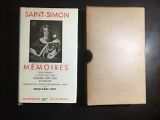 Saint simon mémoires d'occasion  Nancy-