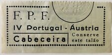 1953 international football for sale  ABERDEEN