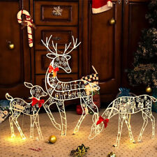 Light reindeer family for sale  UK