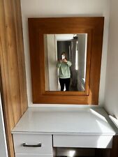 Wooden mirror large for sale  SUTTON COLDFIELD