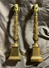 Pair vintage brass for sale  Dover