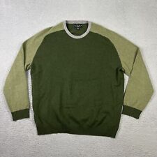 Suéter masculino Club Room cashmere 2XL verde manga longa casual pulôver comprar usado  Enviando para Brazil
