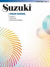 ESCUELA DE VIOLÍN SUZUKI: PARTE DE VIOLÍN, Volumen 1 de Suzuki, Shinichi, libro de bolsillo, EE. UU. segunda mano  Embacar hacia Argentina