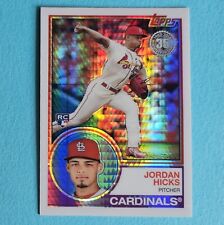 2018 Topps Chrome Refractor Xfractor Prism Rookie Jordan Hicks Giants RC Mint for sale  Shipping to South Africa