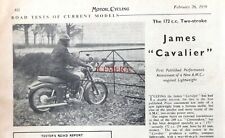 James cavalier 172cc for sale  SIDCUP