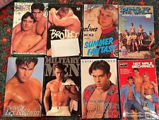 Lote de 8 mecânicos militares Lex Baldwin interesse gay VHS vintage NÃO TESTADO comprar usado  Enviando para Brazil