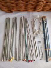 Job Lot Of Vintage Knitting Needles 3 4 7 8 9 10 12 Plus More for sale  Shipping to South Africa