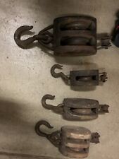 Vintage snatch blocks for sale  Channahon