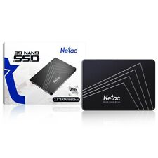 Netac 256GB HARD DISK SSD 2,5" STATO SOLIDO SSD Interno SATA III 6Gb/s PC/MAC usato  Ardea