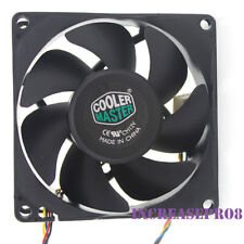 Cooler Master FA08025M12LPA CPU Cooling Cooler Mute Fan 12V 0.45A 80x80x25 4-pin for sale  Shipping to South Africa
