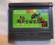 Metal Slug 2nd Mission Neo Geo Bolsillo Color ¡Probado! Juego SNK hecho en Japón solamente segunda mano  Embacar hacia Argentina