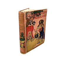 Antique Alice's Adventures in Wonderland Book Lewis Carroll 1910 Cassell for sale  BARNSTAPLE