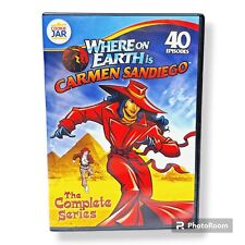 Where on Earth is Carmen Sandiego Complete Series DVD 4-Disc 90s Cartoon  for sale  Shipping to South Africa