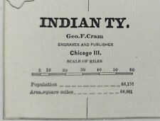 Vintage 1885 indian for sale  Augusta