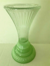 Ribbed clear vase for sale  Schuylkill Haven