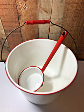 Farm enamelware white for sale  Edmonton