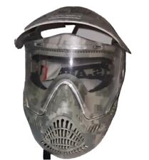 Máscara facial de paintball de airsoft guardabosques del ejército de EE. UU. con licencia oficial casco digi camuflaje segunda mano  Embacar hacia Argentina