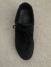 Used, Men Kendrick Black Suede Leather Oxfords Lace Up Rubber Sole Shoes Size 9D for sale  Shipping to South Africa
