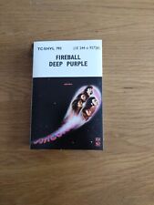 Deep Purple Fireball Rare 1970s UK Cassette Tape for sale  Shipping to South Africa