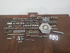Lot car emblems for sale  Big Cove Tannery