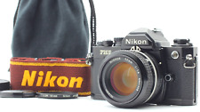 [N COMO NUEVO] Nikon NUEVO FM2n Negro 35mm Cámara Fotográfica Panal Ai 50mm f1.4 Lente JAPÓN segunda mano  Embacar hacia Argentina