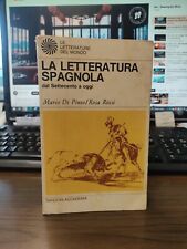 Letteratura spagnola dal usato  Genova