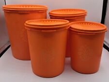 Vintage orange tupperware for sale  Minot