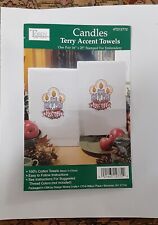 Kit de toalhas bordadas vintage Tobin velas toalhas de hóspedes parcialmente completo comprar usado  Enviando para Brazil