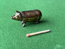 Antique Victorian Go To Bed Pig Vesta - c4.5cm length for sale  Shipping to South Africa