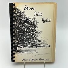 Livro de receitas vintage fogão piloto relíquia oficiais esposas clube força aérea Alabama receita 1980 comprar usado  Enviando para Brazil