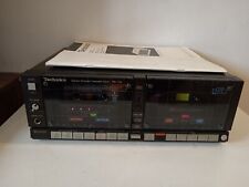 Technics twin cassette for sale  WORTHING