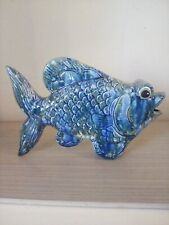 Ceramic fish sculpture for sale  Cedar