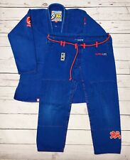 Conjunto de Calças Kimono Azul SHOYOROLL Lote #41 SuperLite RS BJJ Gi Jiu Jitsu Tamanho A3 comprar usado  Enviando para Brazil