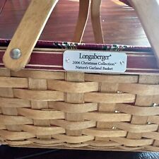 Longaberger natures garland for sale  Mount Vernon